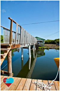 bridge the family has to cross to get to their house