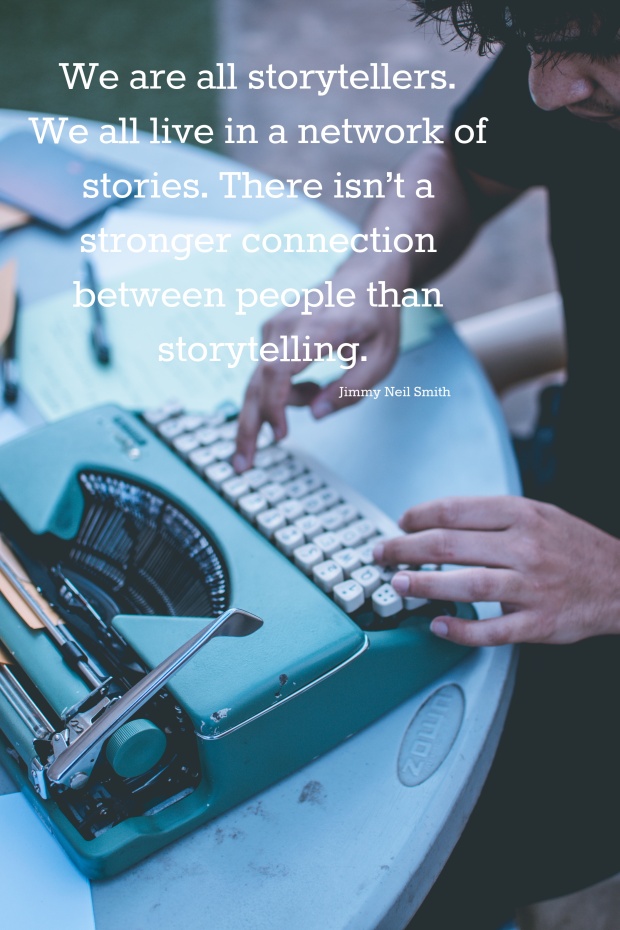 We are all storytellers. Can't we all just get along.